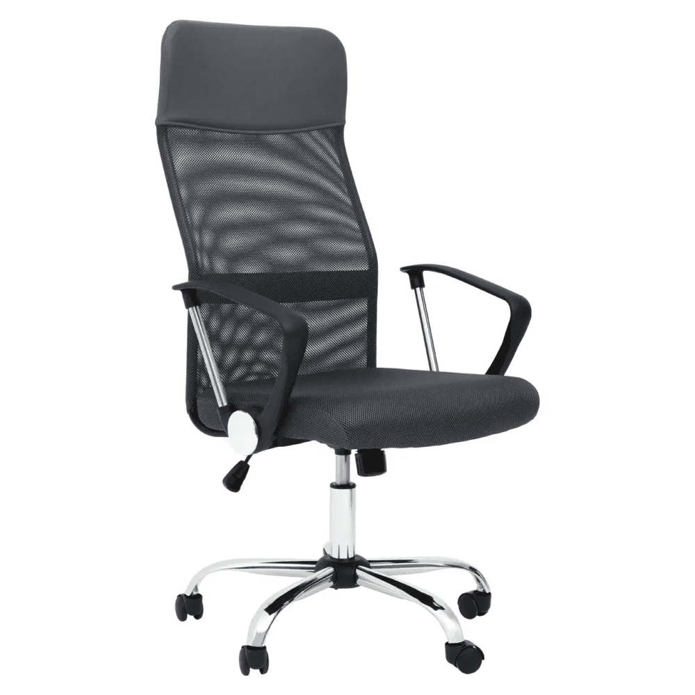 Metro Grey Mesh Home Office Chair
