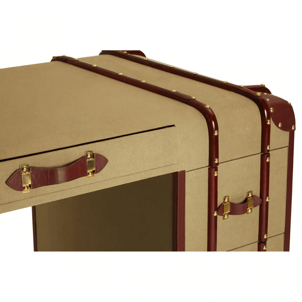Columbia Leather Trim Desk