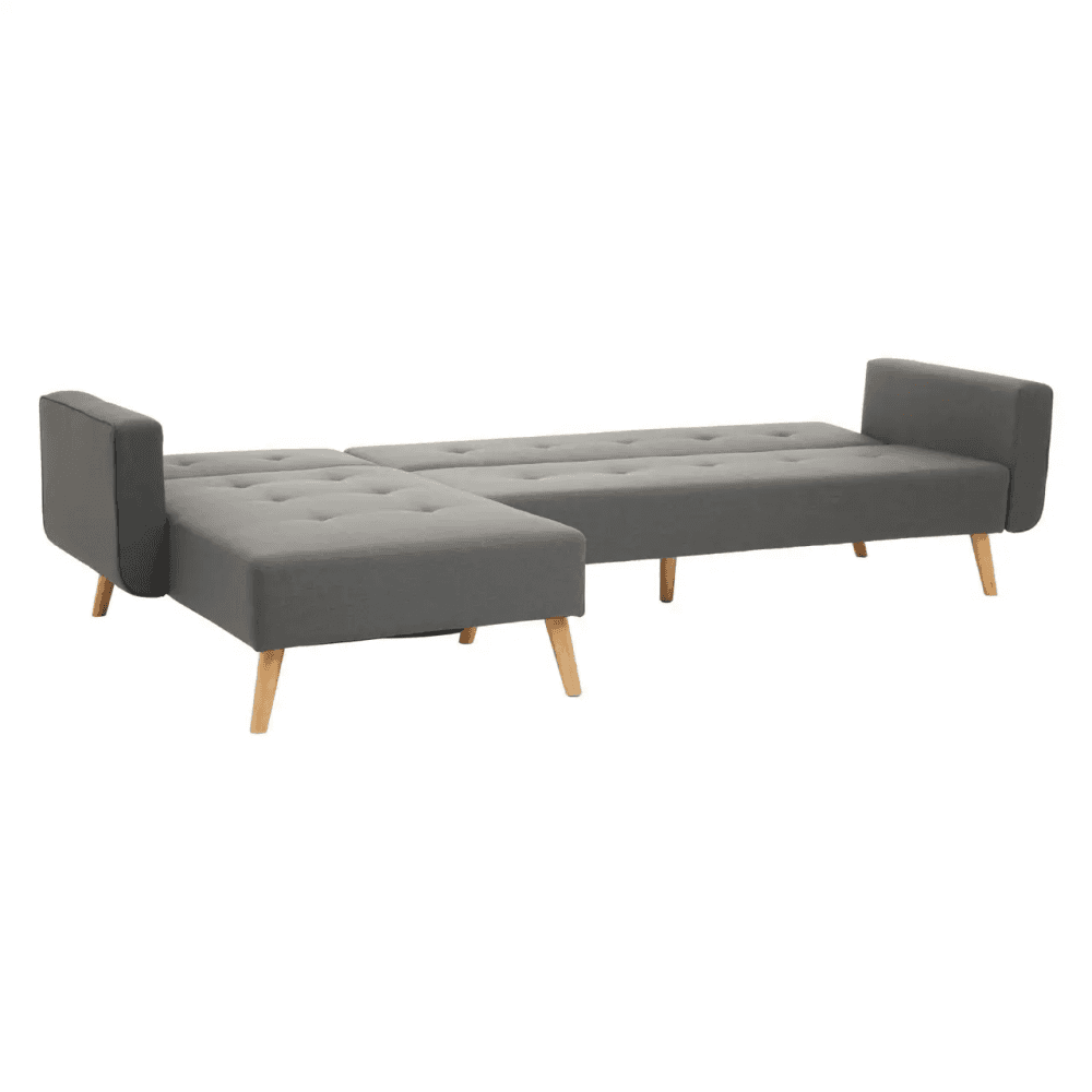 Mason Hagen Grey Large Corner Sofa Bed