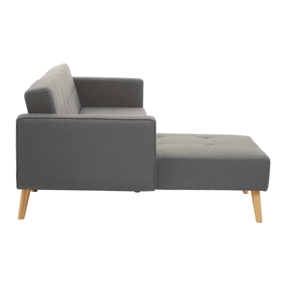 Mason Hagen Grey Large Corner Sofa Bed