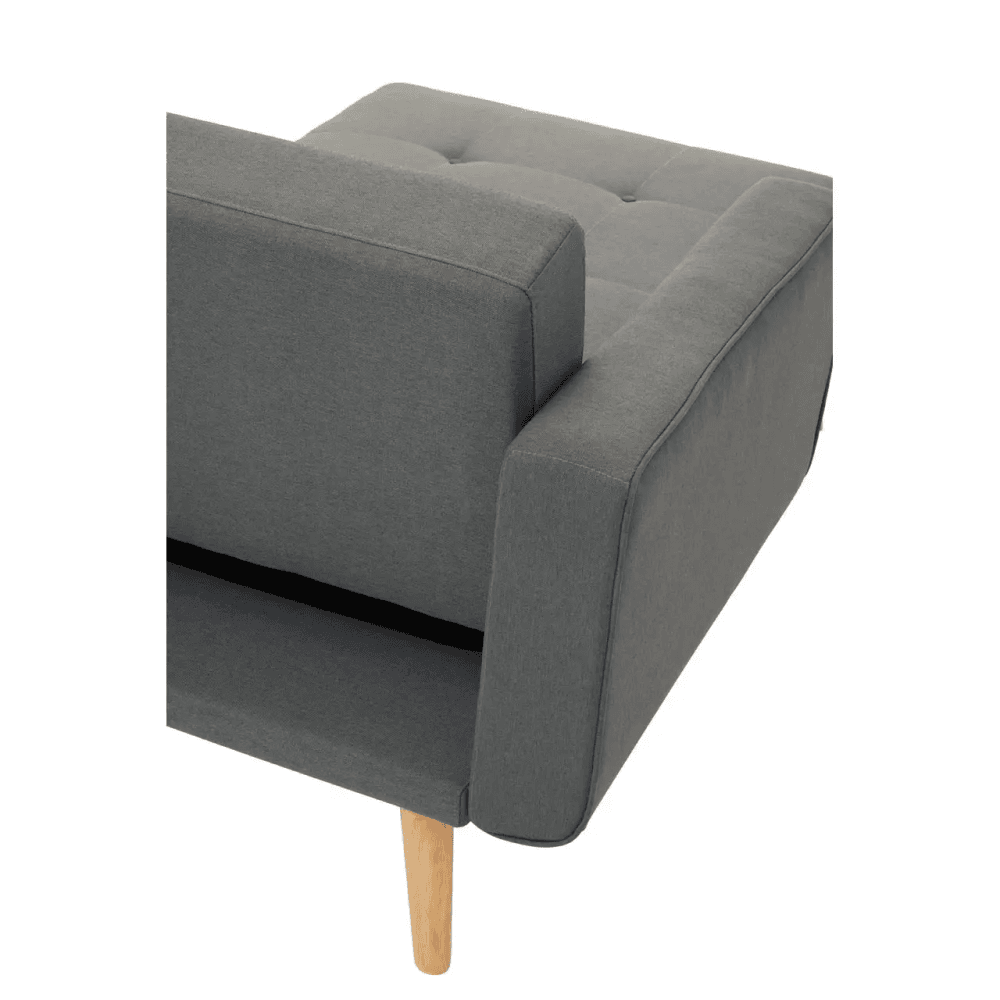 Mason Hagen Grey Large Corner Sofa Bed