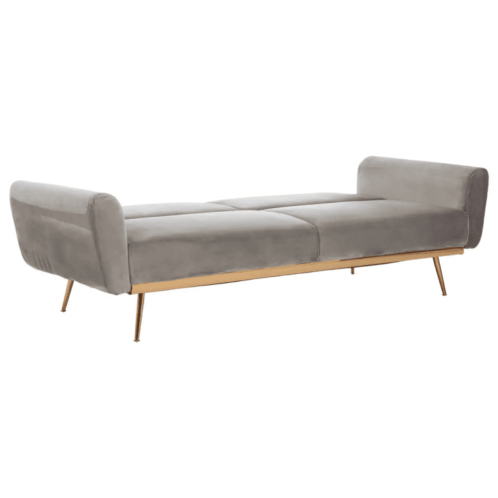 Sydney Grey Velvet Sofa Bed