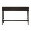 Lancaster Two Drawer Black Finish Desk