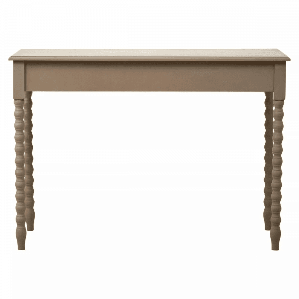 Lancaster Two Drawer Grey Desk