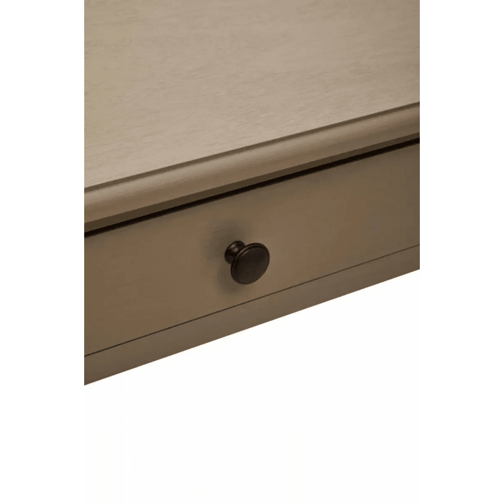 Lancaster Two Drawer Grey Desk