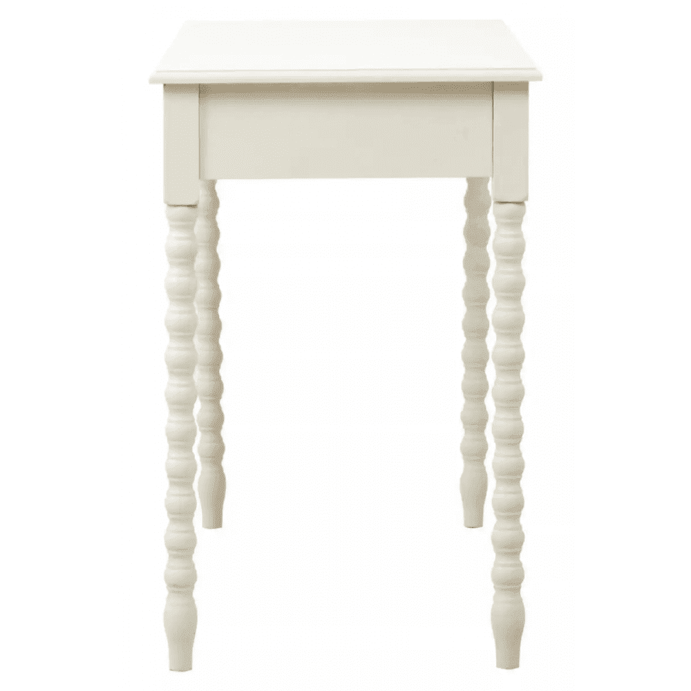 Lancaster Two Drawer Ivory Desk