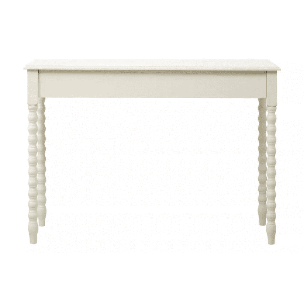 Lancaster Two Drawer Ivory Desk