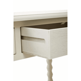 Lancaster Two Drawer Ivory Desk