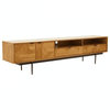 Avery Natural Finish Wooden Media Unit