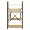 Marlow Light Yellow Desk With Shelves