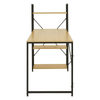 Marlow Light Yellow Desk With Shelves