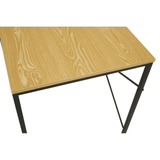 Marlow Light Yellow Desk With Shelves