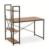 Marlow Red Pomelo Desk With Shelves