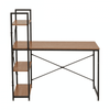 Marlow Red Pomelo Desk With Shelves