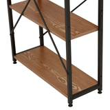 Marlow Red Pomelo Desk With Shelves