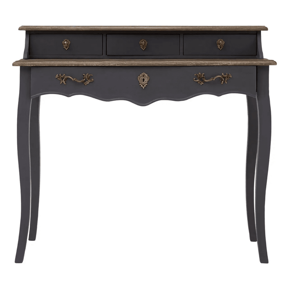 Arden Dark Grey Writing Desk