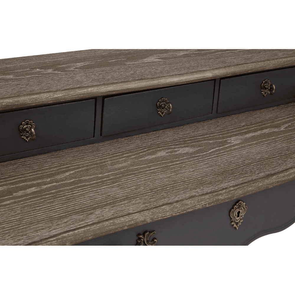 Arden Dark Grey Writing Desk