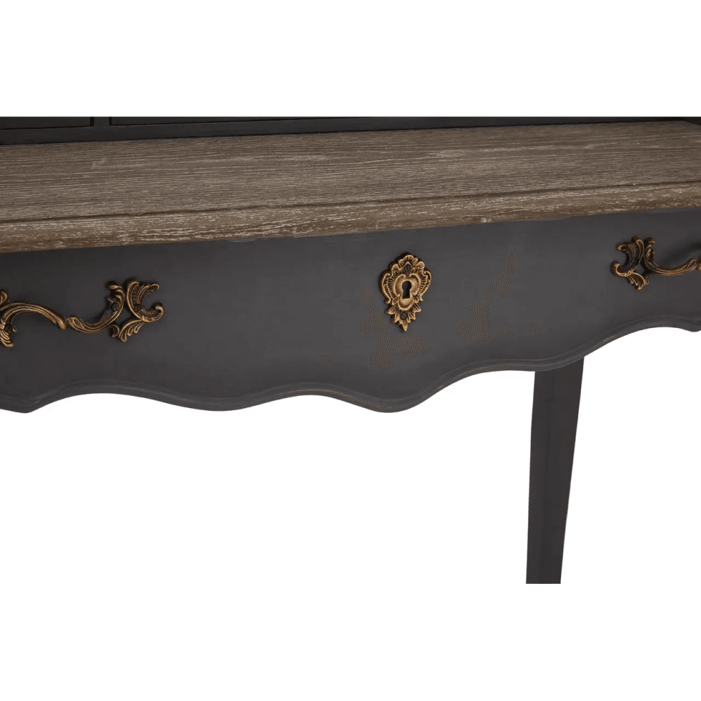 Arden Dark Grey Writing Desk