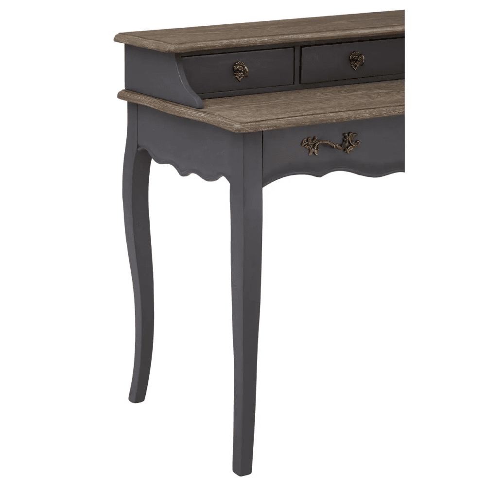 Arden Dark Grey Writing Desk