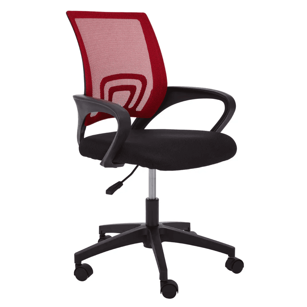 Kellan Red Home Office Chair