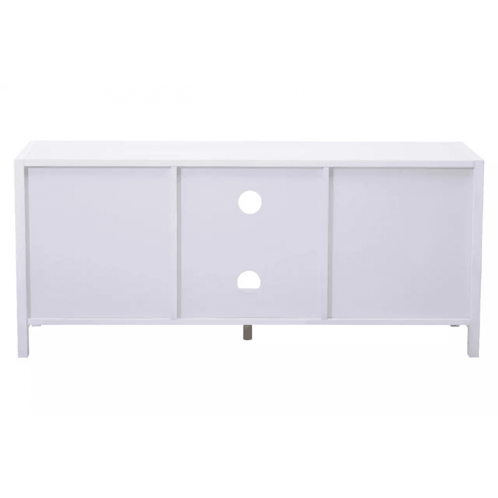 Astoria White Wood Media Unit