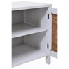 Astoria White Wood Media Unit