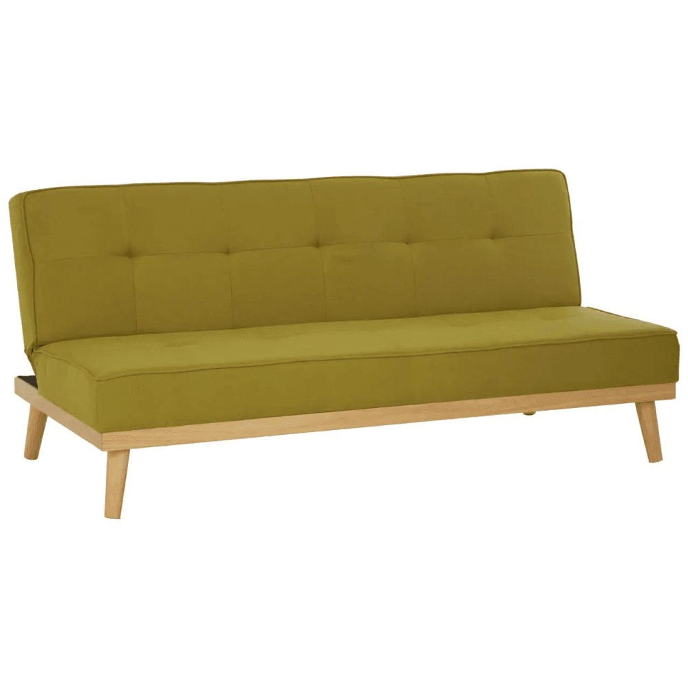 Nexus 3 Seat Green Sofa Bed