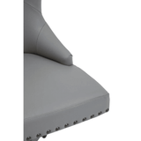 Aspen Grey Leather Effect Home Office Chair