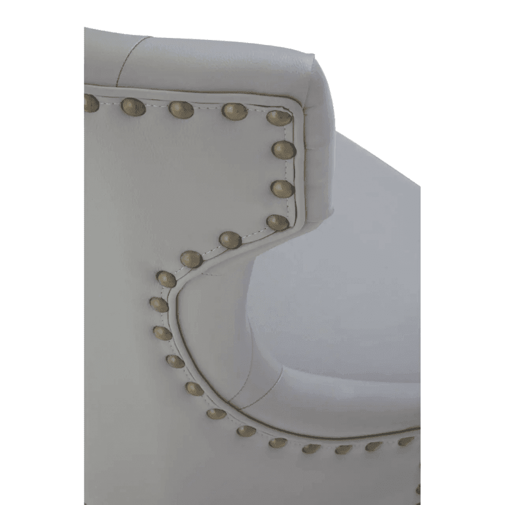Aspen Grey Leather Effect Home Office Chair