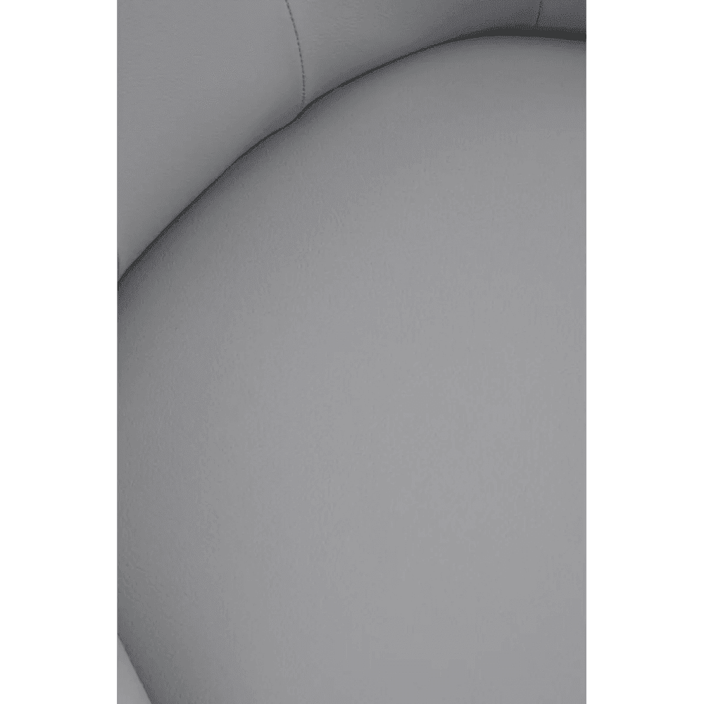 Aspen Grey Leather Effect Home Office Chair