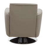 Kingsley Mink Leather Effect Chair