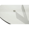 Inspire Round Chrome Intersected Dining Table