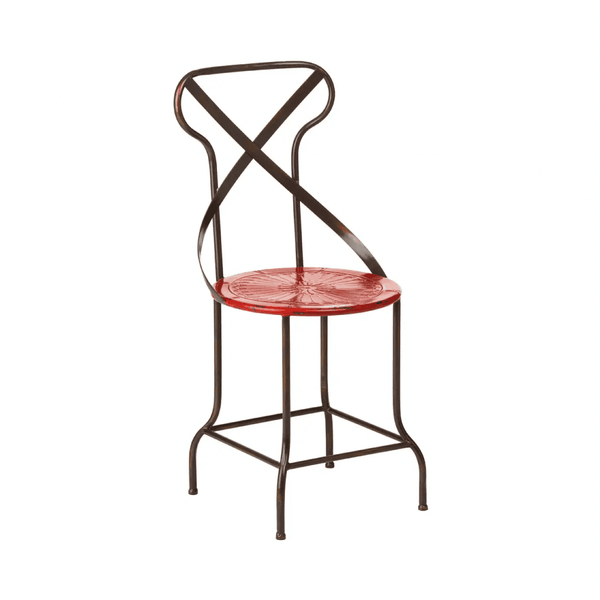 Craft Red Metal Chair