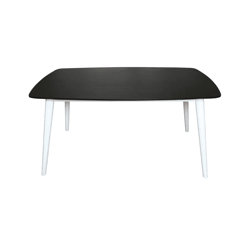 Cassian Black Ash Veneer Dining Table