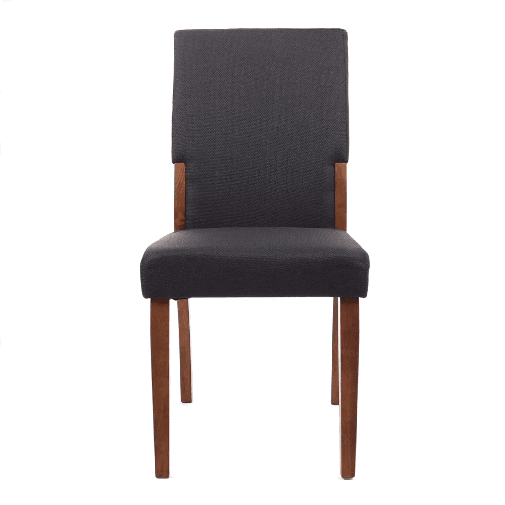 Cassian Charcoal Woven Mesh Dining Chair