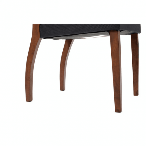 Cassian Charcoal Woven Mesh Dining Chair