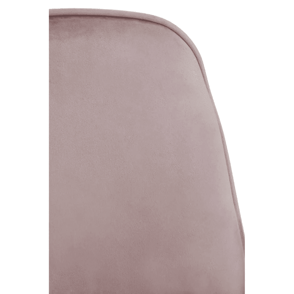 Demia Dusky Pink Velvet Dining Chair