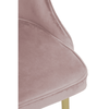 Demia Dusky Pink Velvet Dining Chair