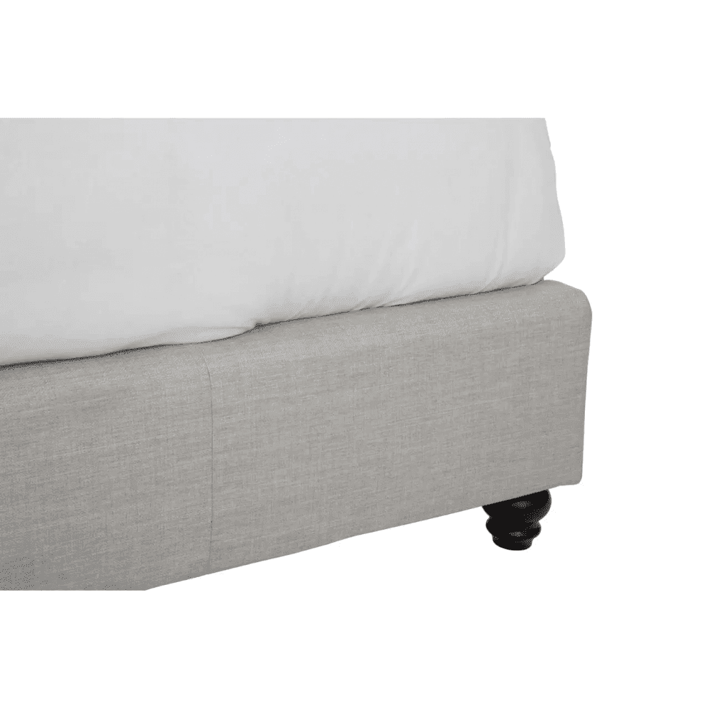Serena Light Grey Double Bed