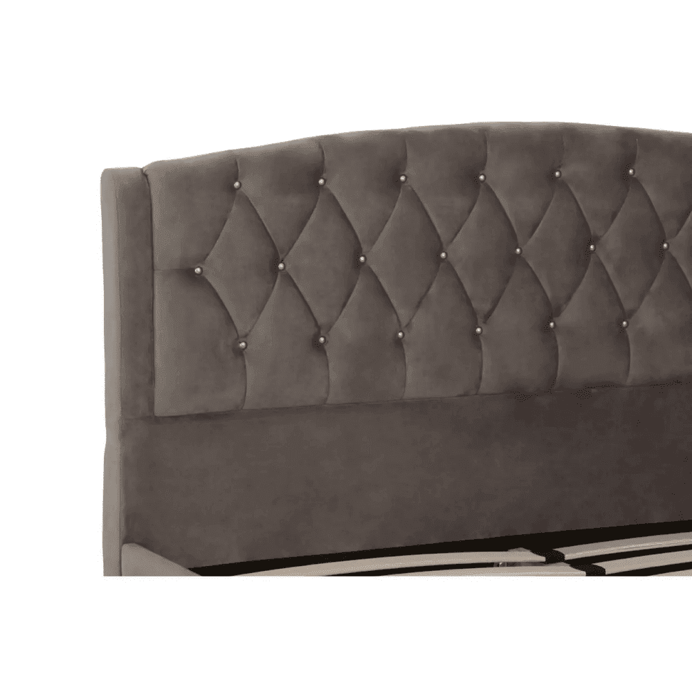 Serena Velvet Kingsize Bed