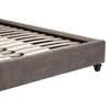 Serena Velvet Kingsize Bed