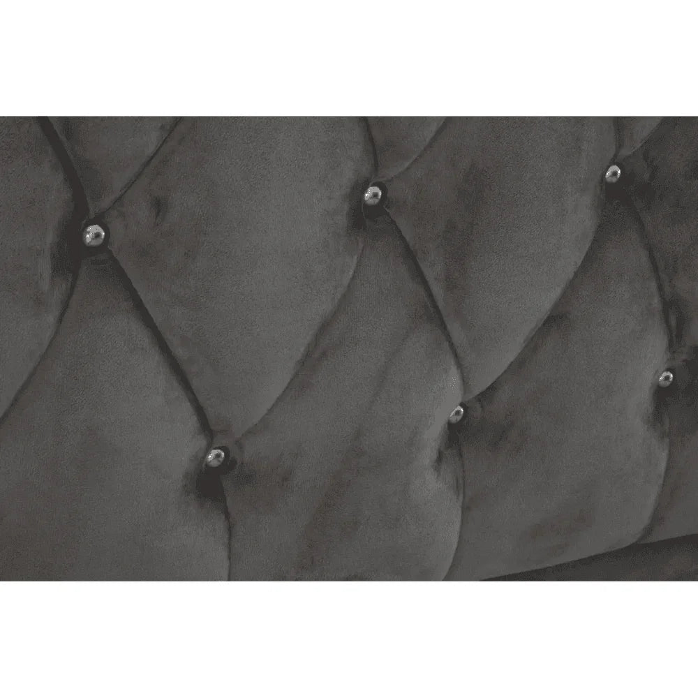 Serena Velvet Kingsize Bed