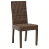 Monaco Brown Natural Rattan Dining Chair