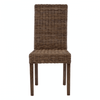 Monaco Brown Natural Rattan Dining Chair