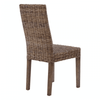 Monaco Brown Natural Rattan Dining Chair