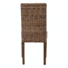 Monaco Brown Natural Rattan Dining Chair