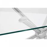 Orion Rectangular Silver Dining Table