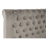 Astoria Steel Shade Kingsize Ottoman Bed