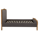 Ashton Grey Fabric Kingsize Bed