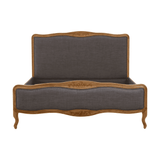 Ashton Grey Fabric Kingsize Bed